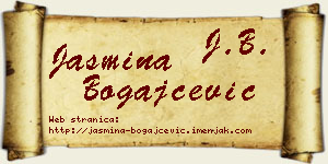 Jasmina Bogajčević vizit kartica